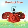 thumbnail image 7 of Spring Ladybug Goose Outfit Lawn Porch Goose Clothes with Wings 23" Spring Ladybug Outdoor Patio Yard Lawn Art Decoration, 7 of 7