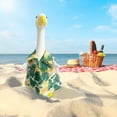 thumbnail image 7 of Porch Goose Outfits 23", Summer Cool Clothing Decorative Clothing Hawaiian Bikini Set Home Decoration, 7 of 7
