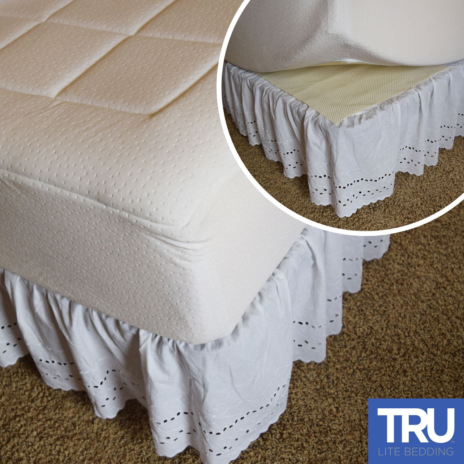 Non Slip Grip Pad Twin Size Mattress Keeps Mattress In Place A Great 