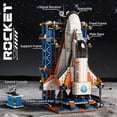 thumbnail image 3 of Juguete de bloques de construcción Kececo Transbordador Espacial 1068 piezas, 3 of 6