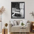 thumbnail image 4 of Historic Framed Print, Eureka Bridge, Spanning Yellow River (Moved to City Park, Castali, Frankville vicinity, Winneshiek County, IA - 9, 17-7/8" x 21-7/8", 4 of 9