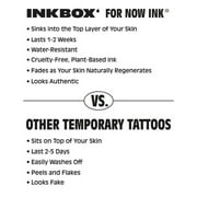 Inkbox Temporary Tattoos, Music, 1 Pack