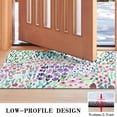 thumbnail image 3 of Pioneer Flower Floral Print Pattern Door Rugs,Washable Non Slip Door Mats Indoor,Decorative Door Mats,Entry Mat Indoor for Entrance,Bedroom,Kitchen,Bathroom,17"x30", 3 of 6