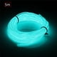 thumbnail image 1 of Cable EL de 5M, cable EL, iluminación de luz de neón, electroluminiscente, funciona con batería para fiesta de Halloween (azul hielo) Xemadio LL-1395, 1 of 5