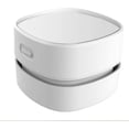thumbnail image 1 of Desktop Vacuum Cleaner, Mini Table dust Sweeper Energy Saving,High Endurance up to 90 mins,Cordless&360º Rotatable Design for Keyboard/Home/School/Office(White), 1 of 6