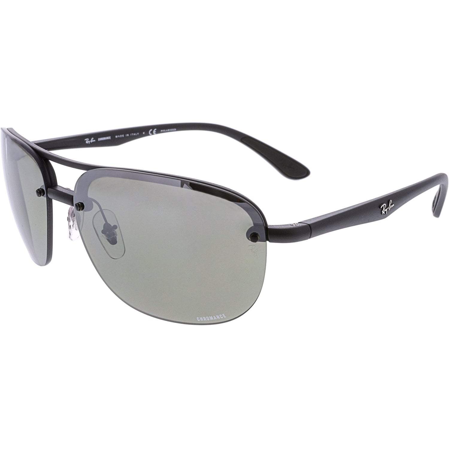 Ray Ban Men s Chromance RB4275CH 601S5J 63 Black Rectangle Sunglasses Walmart
