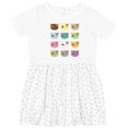 thumbnail image 3 of Inktastic Funny Cat Lover Kitty Kitten Girls Toddler Dress, 3 of 5
