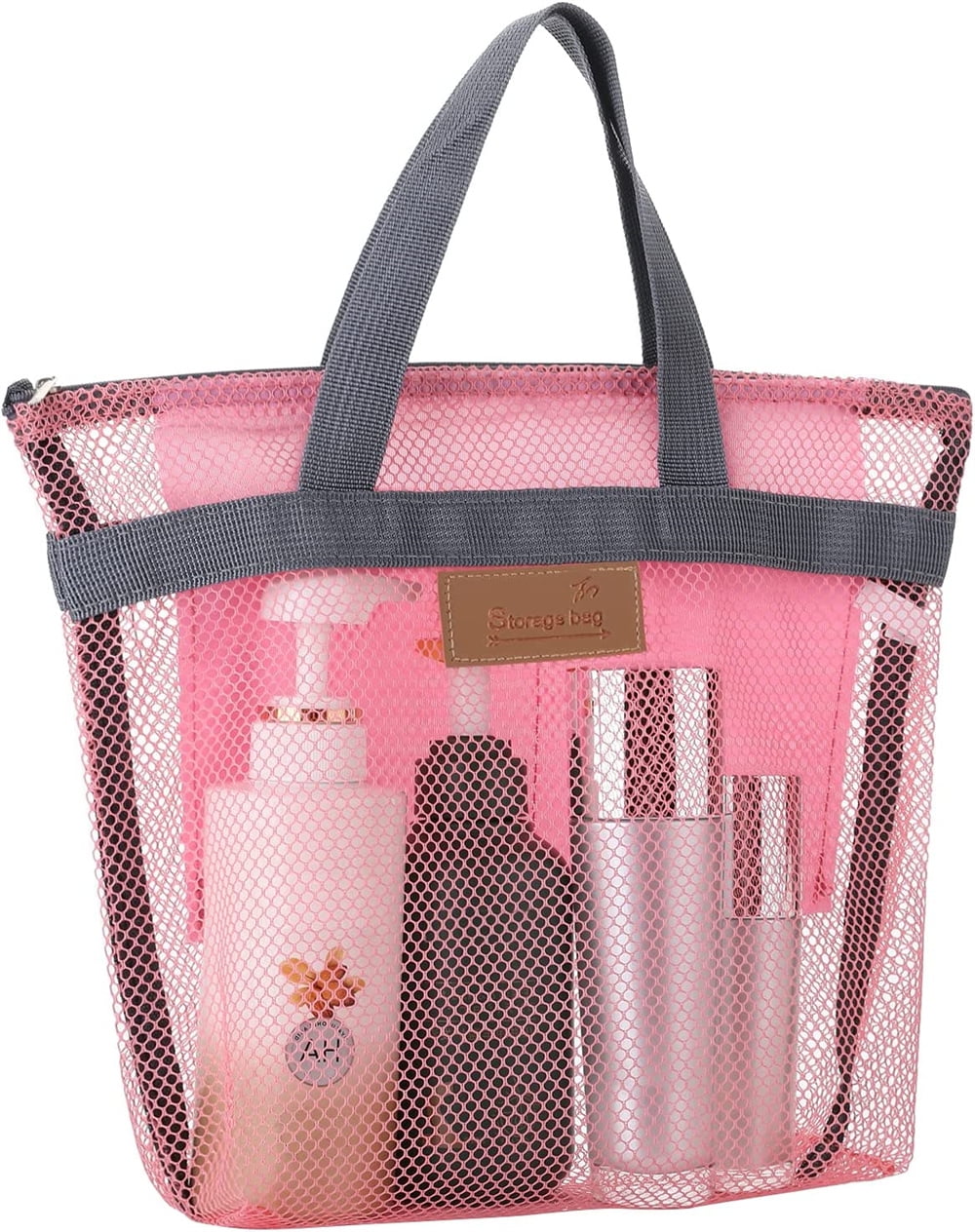 NOGIS Portable Shower Caddy, Mesh Shower Caddy Tote Mesh Shower Bag