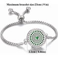 thumbnail image 2 of JEAN SMILE Essential Oil Diffuser Bracelet Aromatherapy Locket Scent Bracelet Adjustable Bracelet Love Motif Styles Set with 10 Refill Pads，Pads Send a Beautiful Gift Box, 2 of 7