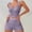 Purple, variant on YHAJDS Womens Night Shirts Sleep Shirts for Women Sleeveless Tank Top And Lounge Pants Set