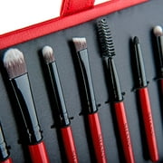 SHANY Makeup Brushes Vanity Vox- 15 Pc Premium Cosmetics Brush Set with Stylish Makeup Brush Storage Box and Brush Stand