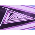 thumbnail image 1 of Ahgly Company Tapis d'Intérieur Lavables en Machine, Rectangle Transitionnel, Violet Vif, 3' x 5', 1 of 7