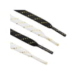 thumbnail image 2 of INSPIRE CHIC Stripes Metallic Flat Shoelaces for Sneakers White 120cm/47.2", 2 of 4