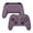 Dark Grayish Violet, variant on eXtremeRate Matcha Green Faceplate Backplate Handles for Nintendo Switch Pro Controller, Soft Touch DIY Replacement Grip Housing Shell Cover for Nintendo Switch Pro - Controller NOT Included