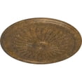 thumbnail image 3 of 36"OD x 1 1/2"P Juniper Ceiling Medallion (Fits Canopies up to 7"), Hand-Painted Rubbed Bronze, 3 of 5