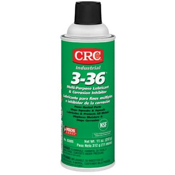 Crc 3-36 Multi-Purpose Lubri - Clear Green - 5 gal