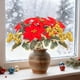 thumbnail image 3 of Adornos navideños, regalos navideños, ramo de flores artificiales de piña, ramo de flores rojas grandes con asa, agujas de pino artificiales, arreglos para el hogar, flores decorativas, ramo de flores, 3 of 5