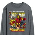 thumbnail image 3 of Marvel Iron Man - Comic Book Cover - Men's Long Sleeve Graphic T-Shirt, 3 of 5