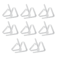 thumbnail image 1 of 16 Pack Clear Plastic Tablecloth Clips, Transparent Plastic Table Cover Clamps, Picnic Tablecloth Holders, 1 of 6
