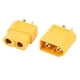 thumbnail image 2 of Conector macho hembra XT60, enchufe chapado en oro para batería Lipo RC, modelo de aviones de coche RC, 2 of 10