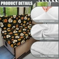 thumbnail image 6 of FOR U DESIGNS Skull Marigold Print 2 Pcs RV Dinette Cushion Covers Scratch-resistant Camper Cushion Slipcover Stretch Sofa Furniture Protector Include1 Backrest Covers and 1 Bench Covers, 6 of 7