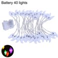 thumbnail image 1 of LED String Light String Light Ghost Shape Festival Decoration 10/20/40 LEDs Halloween Fairy Lamp Ornament for Home, 1 of 6