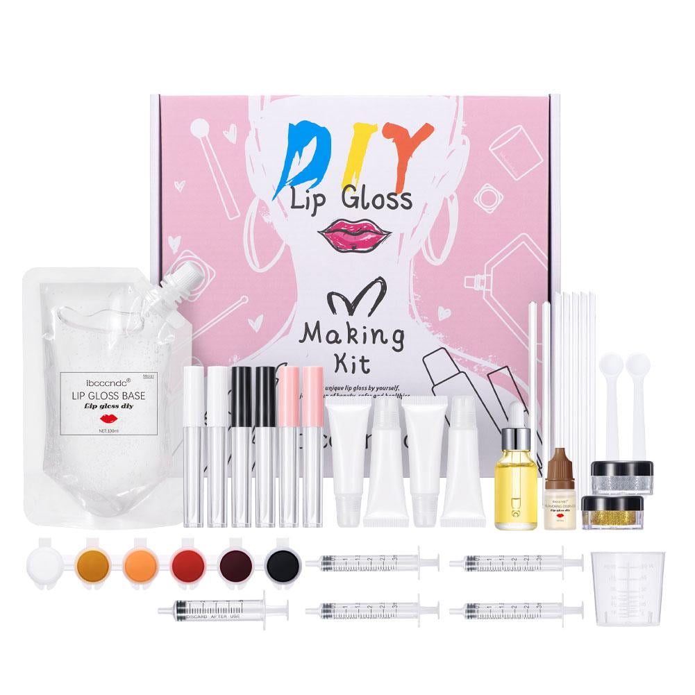 DIY Lip Gloss Kit Moisturizing Clear Lip Gloss Base Gel 100ml