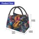 thumbnail image 2 of Fotbe Vibrant Rooster Painting Bolsa Térmica Portátil con Estampado, Bolsa de Entrega de Alimentos Aislada, Bolsa Reutilizable de Gran Capacidad para Comidas y Supermercado, 2 of 6