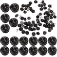 thumbnail image 1 of 50 sets of Pin Back Clutch Pin Back Locking Pin Locking Back Enamel Pin Tie Tack, 1 of 9