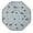 A005- Style E, variant on Washable Dog Pee Pad Featuring Reusable Octagonal Design for 29 Inch Crate, Machine Washable Pet Mat for Puppy Potty Training and Indoor Dogs, Reusable Puppy Pads Washable Set