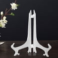 thumbnail image 1 of 6pcs Plastic Easels Plate Holders Display Dish Rack Picture Frame Photo Book Pedestal Stand, 1 of 9