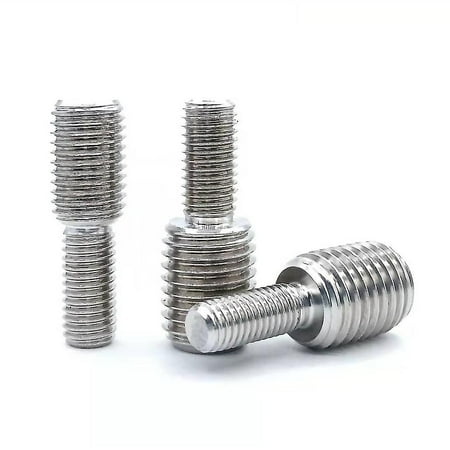 

4pc M3/m4m5/m6/m8/m10/m12/m14m16 Stainless Steel Converter Reducing Screw Bolt Camera Adapter Double Heads Conversion Screws