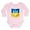 Petal Pink, variant on CafePress - Bendera Ukraina Body Suit - Long Sleeve Cotton Baby Bodysuit
