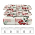 thumbnail image 2 of 3 Pcs Soft Bedding Set, Includes 1 Duvet Cover with Zipper And 2 Pillow Shams,Christmas Plaid Christmas Tartan King(102"×90"), 2 of 8