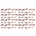 thumbnail image 1 of 80 piezas de figuras miniatura 1:87 escala caballos jardín parque decoración - caballo Macarena Figura de caballo pintada HO, 1 of 8