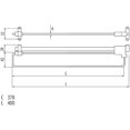 thumbnail image 3 of Sliding Coat Rack Telescopic Coat Rack Sliding Coat Rack 400 Mm, 3 of 3