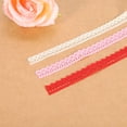 thumbnail image 6 of Lace Trim, 10 Yards 1/2 Inch Vintage Lace Ribbons for Craft Package Decoration Wedding Headbands Gray, 6 of 6