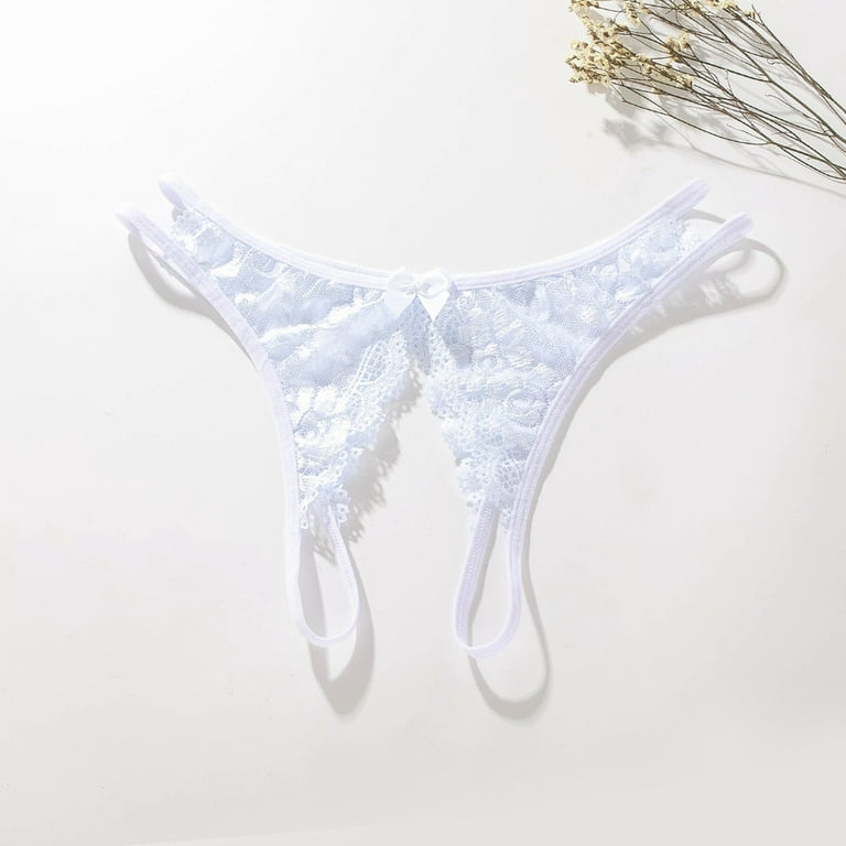 Matching Underwear for Couples Thong Women's Underwear Open Files Large  Size T Shaped Lace Women's Underwear Floral Lace Underwear Women's Long  Underwear Pants 