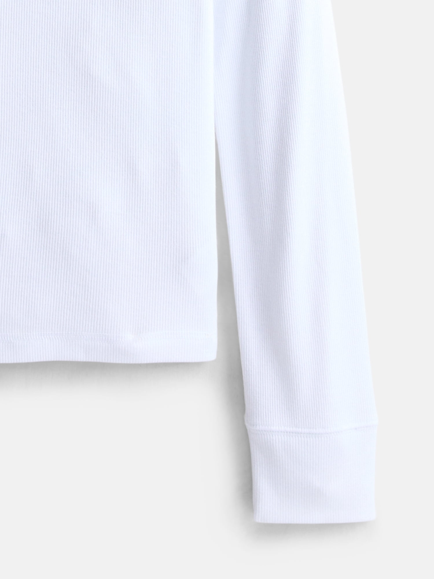 Weekend Academy Girls Ribbed Henley Top with Long Sleeves, Sizes 4-18