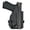 Carbon Fiber Black, variant on Paddle Holster fits: Glock 43X Olight PL-MINI 3 Valkyrie Black / Left Hand by Rounded Gear