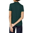 thumbnail image 2 of Lacoste Womens Classic Short Sleeve Slim Fit Stretch Pique Polo Polo Shirt, Beeche Green, 16, 2 of 2