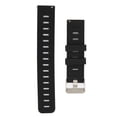 thumbnail image 5 of Yajisi 20mm Soft Silicone Watch Band Strap Wristband Replacement for Amazfit GTS 3/2 Bip S/U - Black, 5 of 9