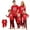 Christmas 02, variant on Onlypjs Family Matching Christmas Pajamas Sets – Nutcracker Holiday Print, Red Plaid Pants, Sizes for Women, Men, Couples
