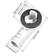 thumbnail image 2 of Conector de manguera de drenaje de aire acondicionado con codo y anillo de goma para unidades mini-split y unidades de aire acondicionado de ventana 15mm, 2 of 2