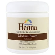 Best Henna Hair Dyes - Rainbow Research Henna Hair Color and Conditioner Medium Review 