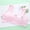 Pink, variant on Girls Cotton Training Bra Multipack Cute Pocket Bear Print Tagless Seamless Wide Strap Soft Puberty Crop Top for Teen Girls 8 To 14 Years Old Blue L