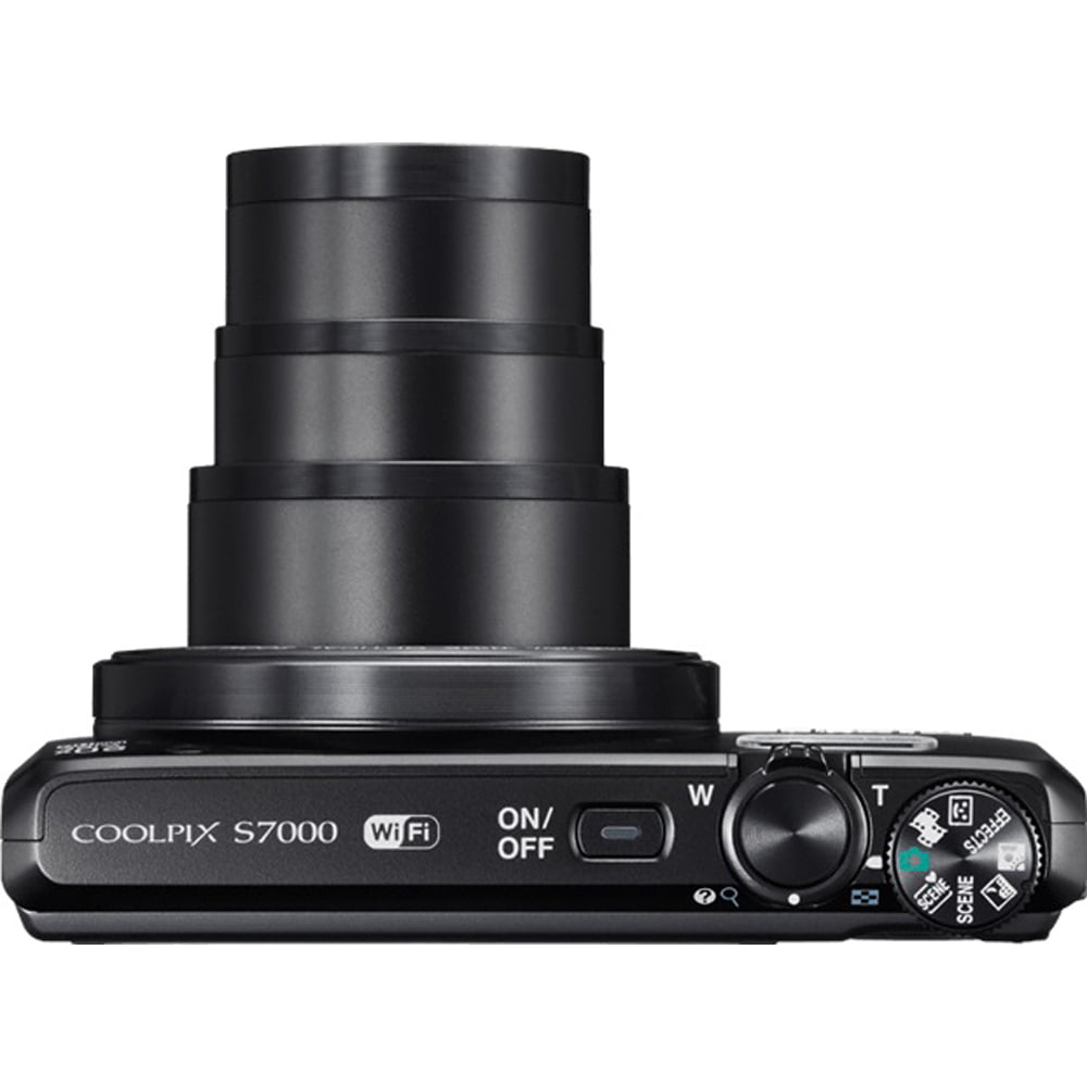 Nikon Coolpix S  Megapixel Compact Camera, Black