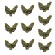 thumbnail image 3 of Manijas de Muebles Mariposa DIY, Manija de pequeña sala, Manija de Cajón, Perilla de Muebles - verde, 3 of 7