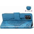 thumbnail image 4 of Compatible with Samsung Galaxy A71 5G Wallet Case for Women, Leather Flip Folio with Kickstand Magnetic and Card Holder Protective Case for Samsung Galaxy A71 5G Butterfly Blue SD, 4 of 14