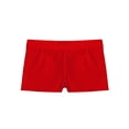 thumbnail image 4 of Haitryli Kids Girls Dance Shorts Gymnastics Sport Booty Shorts Workout Training Biker Athletic Boyshort Red 3-4, 4 of 5